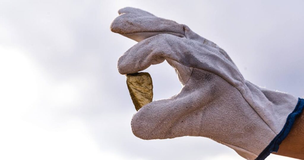 exploração de ouro