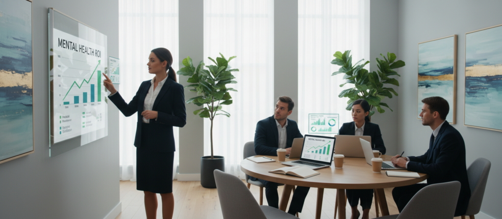 ROI investimento em saúde mental