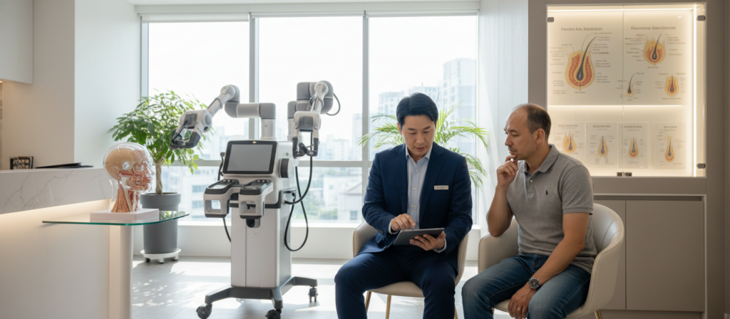 clínica de implante capilar clínica de implante capilar