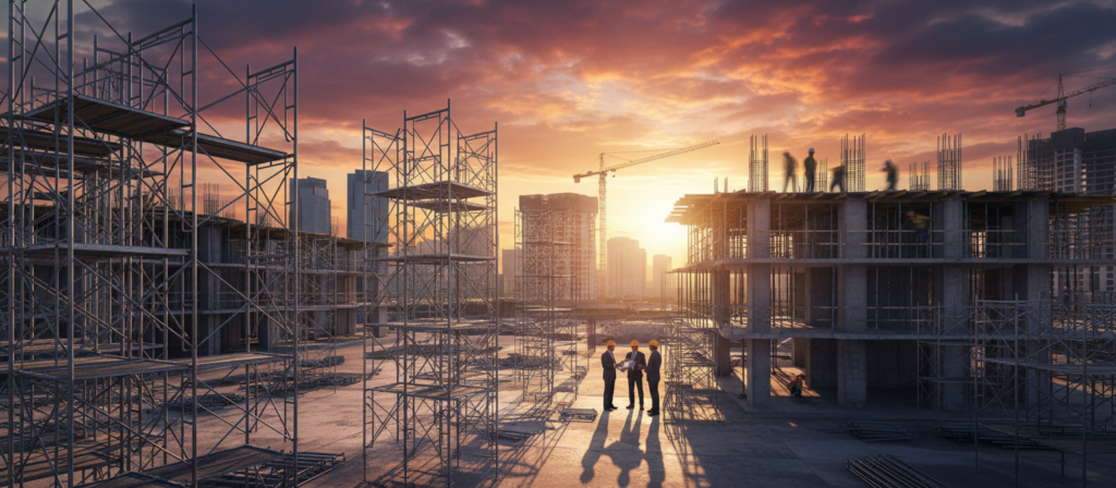 demanda por andaimes