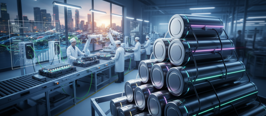 demanda por baterias