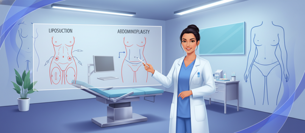 diferenças entre lipoaspiração e abdominoplastia diferenças entre lipoaspiração e abdominoplastia