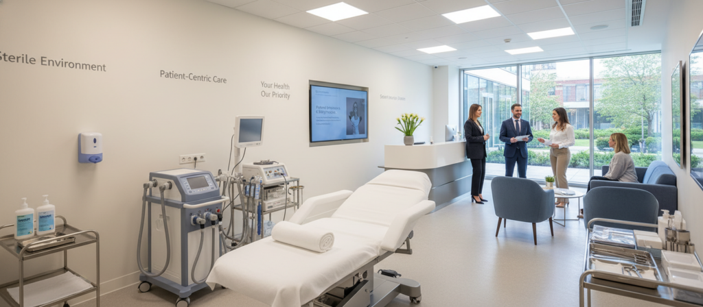 infraestrutura clínica