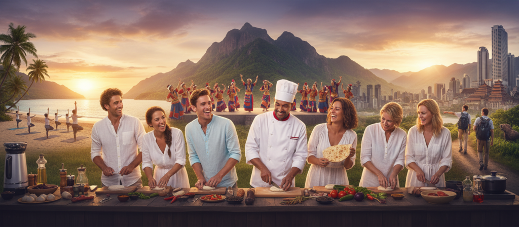 tendências globais em turismo experiência